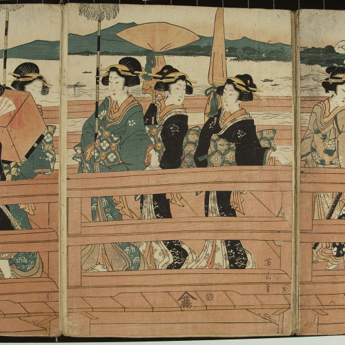 Utagawa Kunisada - Cortesanes (pentàmer) - Finals del segle XVIII – mitjan segle XIX [1]