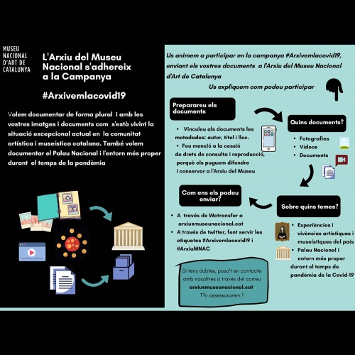 Projecte Arxivem la Covid-19 - Arxiu Museu Nacional