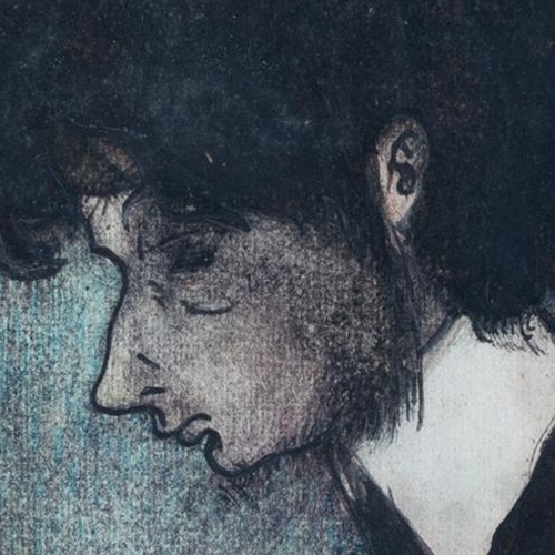 Carles Casagemas, Autoretrat, c.1900. Col·lecció Artur Ramon, Barcelona