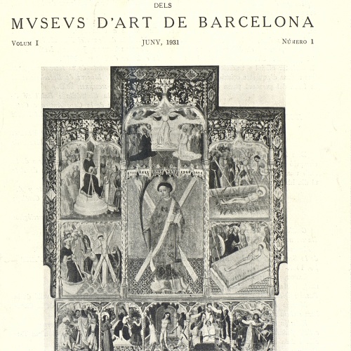 Vol. 1, núm. 1 (juny 1931)