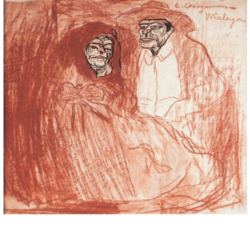 Parella de vells de Carles Casagemas