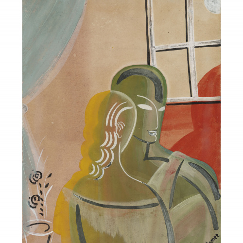Helios Gómez, La dona de la finestra, c. 1927
