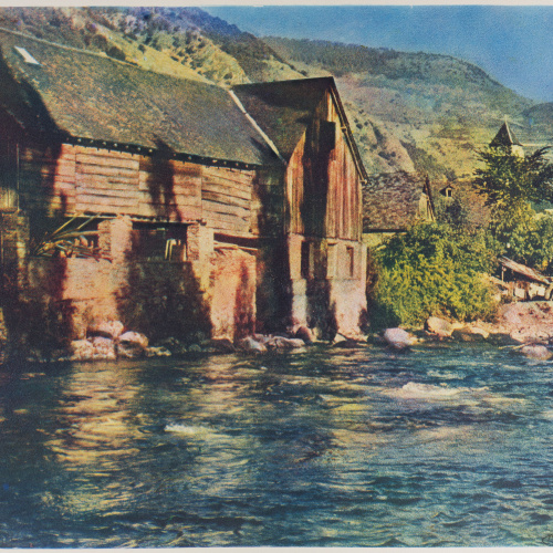 image for: Josep Maria Casals i Ariet - Paisatge amb riu - No datat