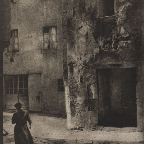 image for: Josep Maria Casals i Ariet - Carrer amb dona - Cap a 1930-1950