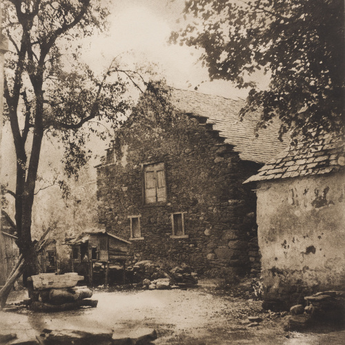 image for: Josep Maria Casals i Ariet - Paisatge amb casa - Cap a 1930-1950