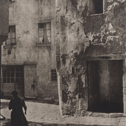 image for: Josep Maria Casals i Ariet - Carrer amb dona - Cap a 1930-1950