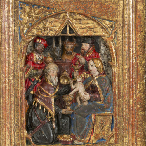 image for: Anònim - Taula del Retaule dels goigs de la Mare de Déu - Entre 1540-1560 [6]