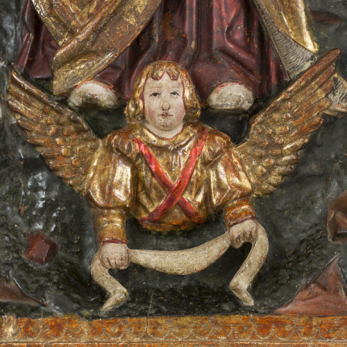 image for: Anònim - Taula del Retaule dels goigs de la Mare de Déu - Entre 1540-1560