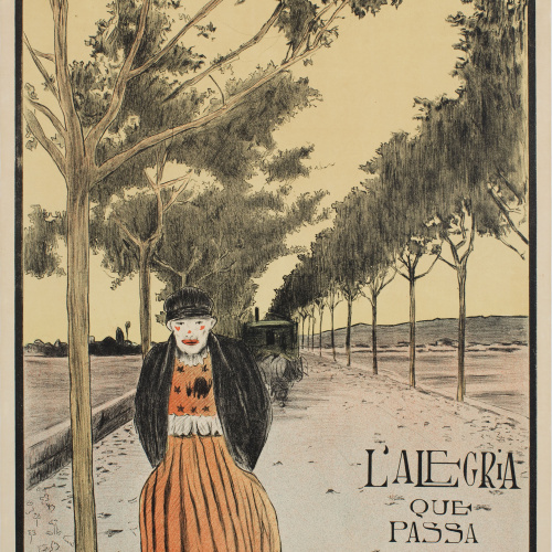 image for: Santiago Rusiñol - L&#039;alegria que passa - 1898