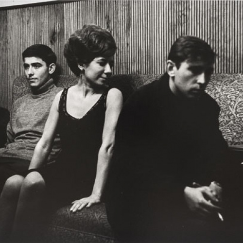 image for: Oriol Maspons - Joan Manuel Serrat, Nuria Feliu, Raimon - 1967 (tiratge posterior)