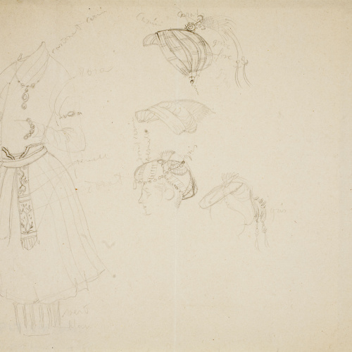 image for: Ismael Smith - Vestit i barrets hindús - Cap a 1910
