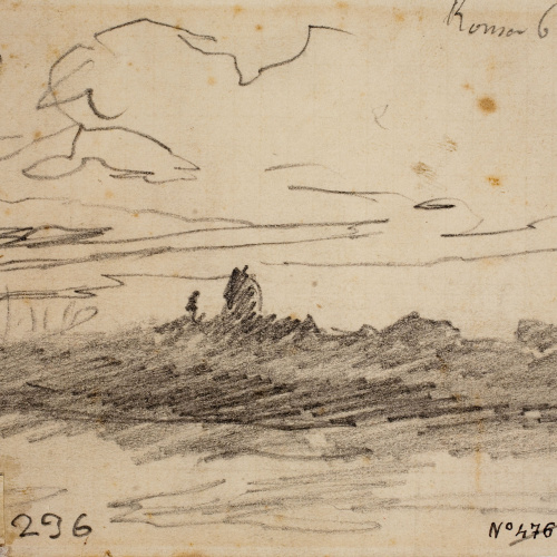 image for: Josep Lluís Pellicer - Paisatge romà - 1867