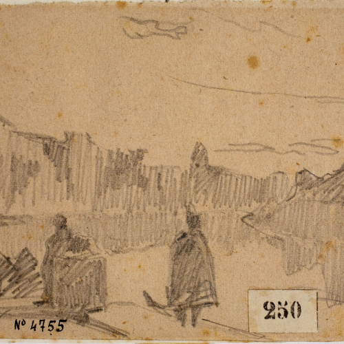 Josep Lluís Pellicer - Apunt de Roma - 1868 image for: Josep Lluís Pellicer - Apunt de Roma - 1868