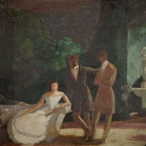 image for: Xavier Nogués - Els romàntics - Cap a 1928-1929