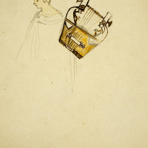 image for: Ismael Smith - Romà amb lira - Cap a 1905-1915