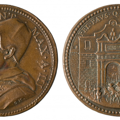 image for: Gaspare Morone - Alexandre VII i l&#039;entrada de la reina Cristina de Suècia a Roma - 1657