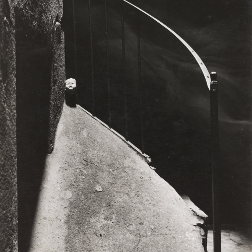 image for: Oriol Maspons - Composició surrealista - Cap a 1957