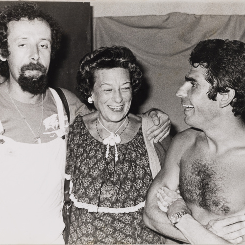 image for: Oriol Maspons - Luis Cantero amb Pedro Ruiz - Cap a 1980