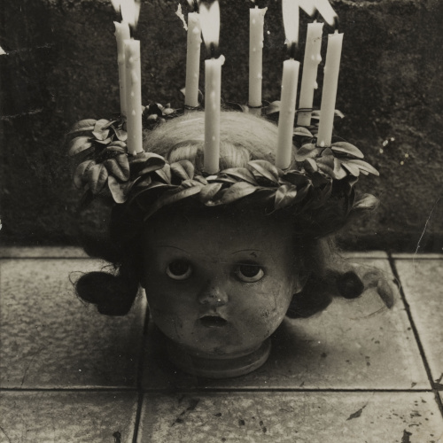 image for: Oriol Maspons - Composició surrealista (Nadala) - 1960