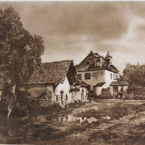 image for: Josep Maria Casals i Ariet - Paisatge amb cases - No datat