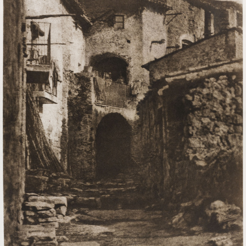 image for: Josep Maria Casals i Ariet - Carrer de poble - No datat