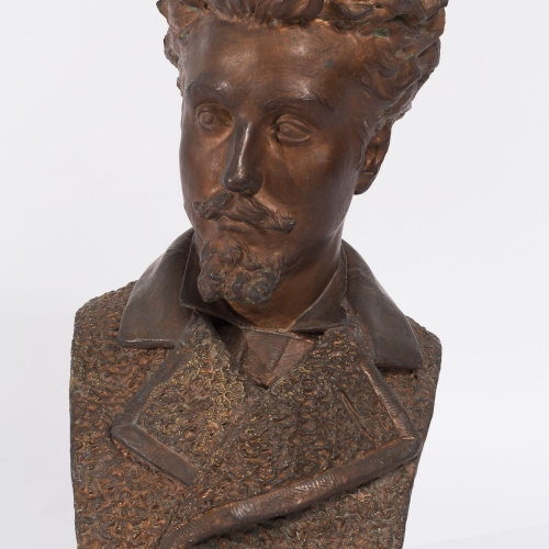 image for: Antoni Fabrés - Retrat del senyor Puig - Cap a 1875