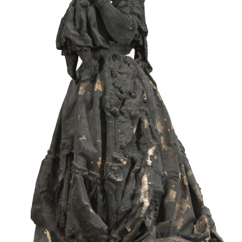 image for: Agapit Vallmitjana Barbany - Retrat de la reina Isabel II presentant el príncep Alfons - 1860 [1]