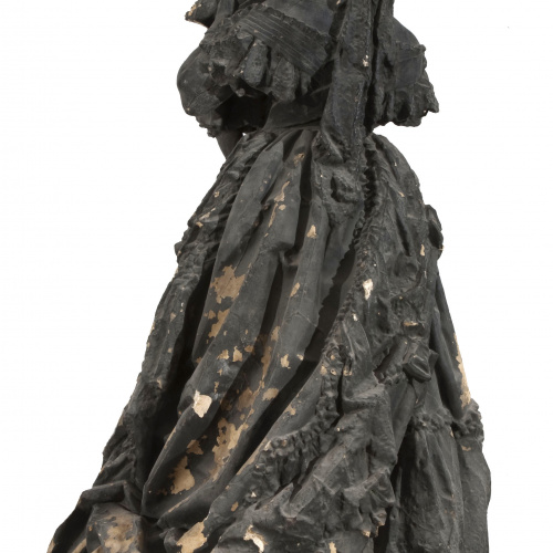 image for: Agapit Vallmitjana Barbany - Retrat de la reina Isabel II presentant el príncep Alfons - 1860 [2]