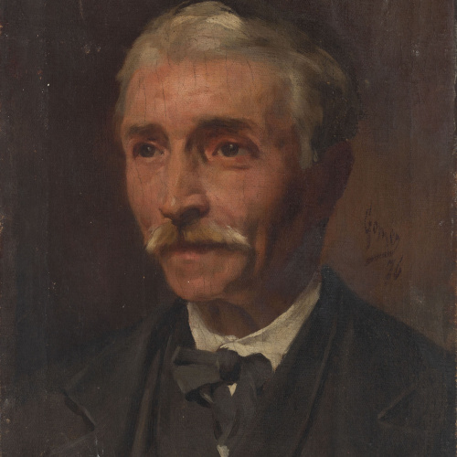 image for: Simó Gómez - Retrat del senyor Matarrodona - 1876
