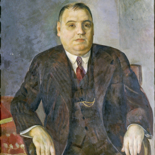 image for: Joaquim Sunyer - Retrat de Josep Cabré -  Cap a 1930