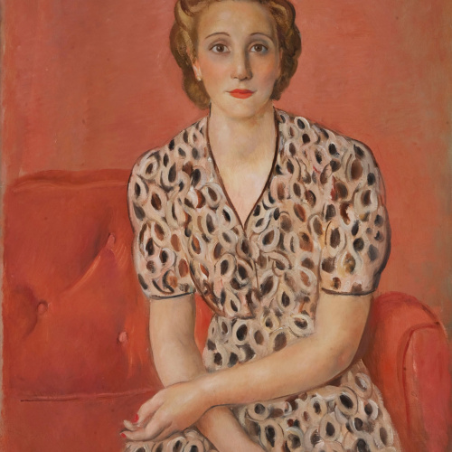 image for: Joaquim Sunyer - Retrat de la senyora Teixidó - 1937