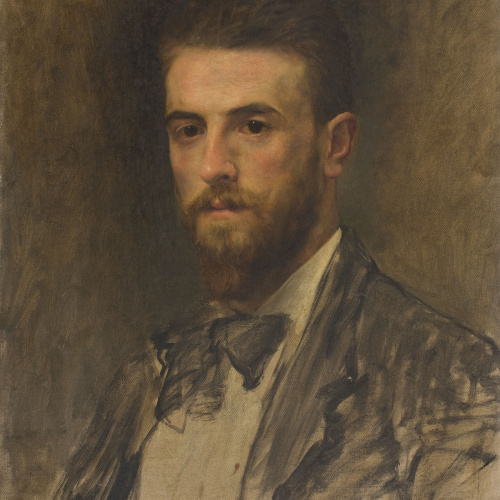 image for: Carlos Baca-Flor - Retrat de l&#039;escultor Miquel Blay - Cap a 1892