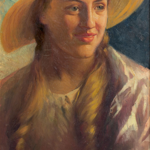 image for: Francesc Pausas - Retrat d&#039;Eugènia Ordeig - Cap a 1930-1944