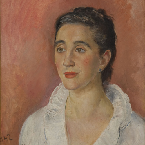 image for: Joaquim Sunyer - Retrat d&#039;Isabel Escalada, vídua de Xavier Nogués - 1942