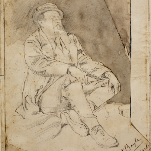 image for: Josep Lluís Pellicer - Retrat del corresponsal Fred Boyle - 1877
