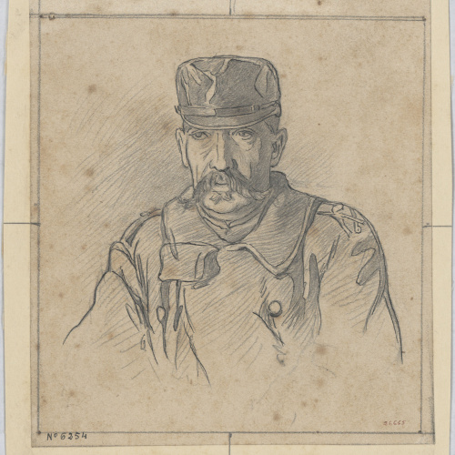 image for: Josep Lluís Pellicer - Retrat de general - Cap a 1872-1876
