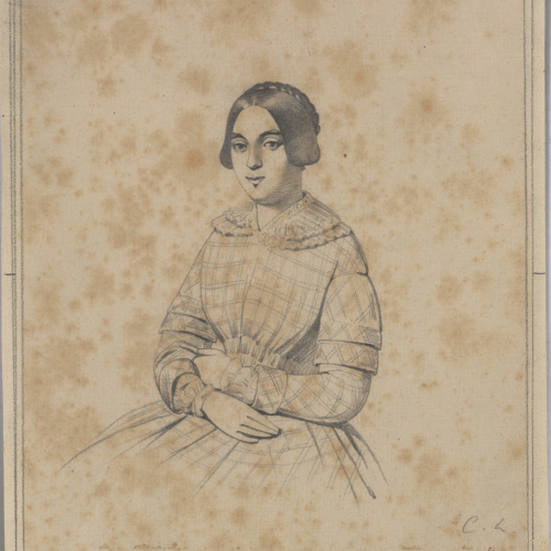 image for: Claudi Lorenzale - Retrat de jove - Cap a 1840-1850