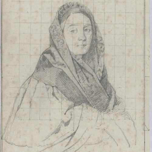 image for: Claudi Lorenzale - Retrat de dona - Cap a 1860-1880