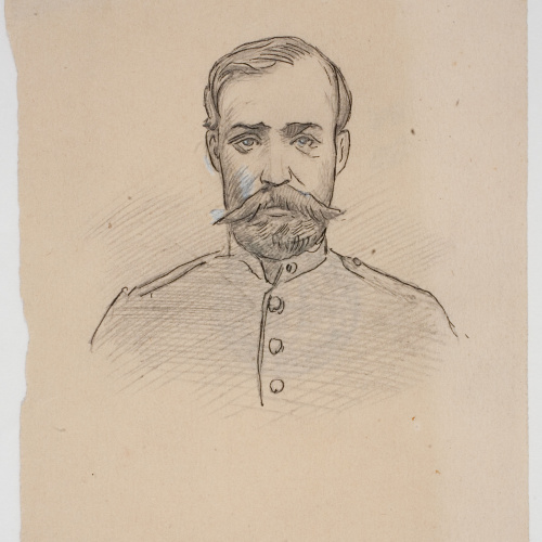image for: Josep Lluís Pellicer - Retrat d&#039;oficial - Cap a 1872-1876