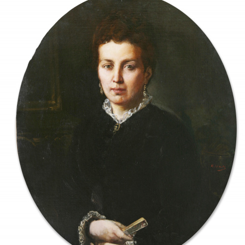 image for: Ramon Martí i Alsina - Retrat femení - 1870-1880