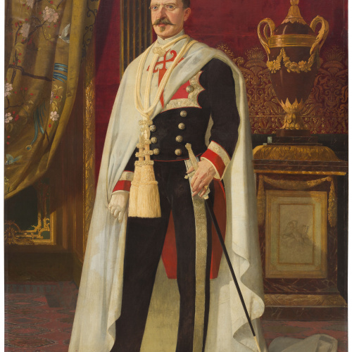 image for: Manuel Ferran Bayona - Retrat de Joaquim de Càrcer i d&#039;Amat, marquès de Castellbell - 1885