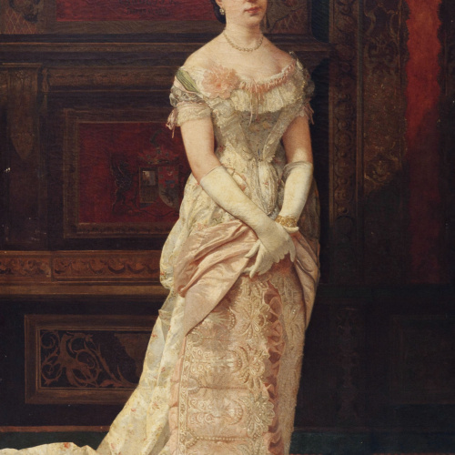 image for: Manuel Ferran Bayona - Retrat de Maria de la Concepció d&#039;Oriola-Cortada i Salses, marquesa de Castellbell - 1885