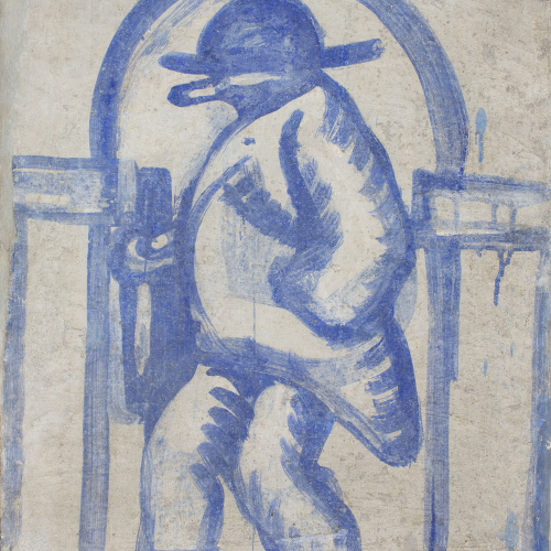 image for: Xavier Nogués - Fragment de la decoració mural del celler de les Galeries Laietanes - 1915