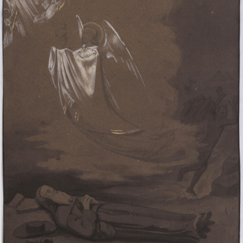 Claudi Lorenzale - Sant difunt - Cap a 1850-1870 image for: Claudi Lorenzale - Sant difunt - Cap a 1850-1870