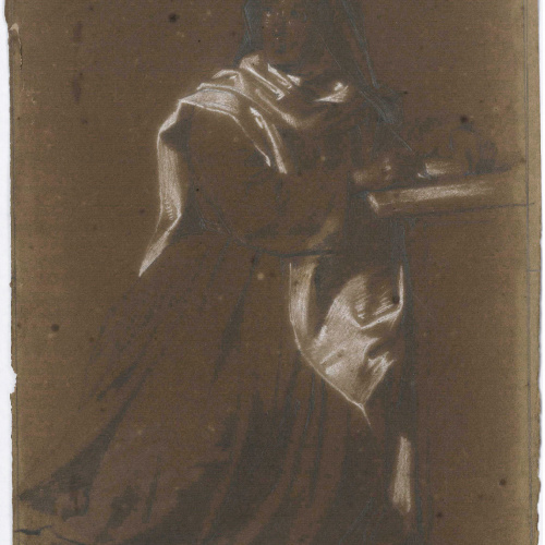Claudi Lorenzale - Santa Teresa de Jesús - Cap a 1850-1870 image for: Claudi Lorenzale - Santa Teresa de Jesús - Cap a 1850-1870