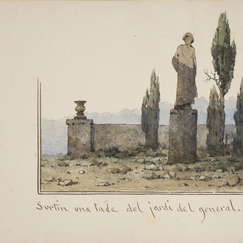 image for: Modest Urgell - Jardí del General - 1918