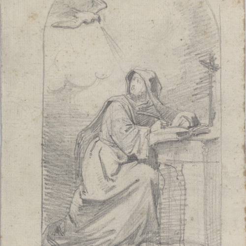 image for: Claudi Lorenzale - Santa Teresa de Jesús - Cap a 1850-1870