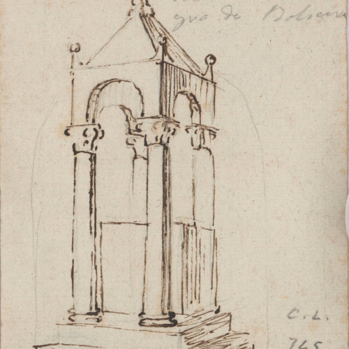 image for: Claudi Lorenzale - Altar de l&#039;església de Santa Cristina de Bolsena - Cap a 1839-1840