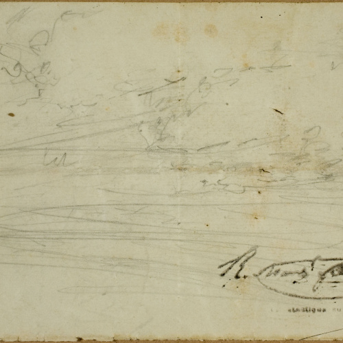 Ramon Martí i Alsina - Croquis de celatge - Cap a 1865-1870 image for: Ramon Martí i Alsina - Croquis de celatge - Cap a 1865-1870