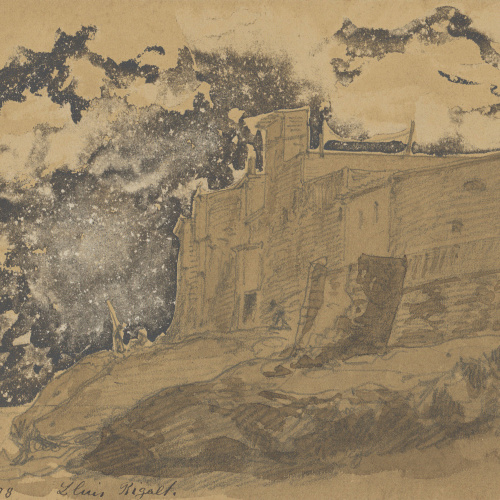 image for: Lluís Rigalt - Sitges - 1878